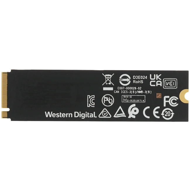 Твердотельный накопитель Western Digital 2000 Gb SN5000 Blue (WDBS3F0020BNC-WRSN) купить! 