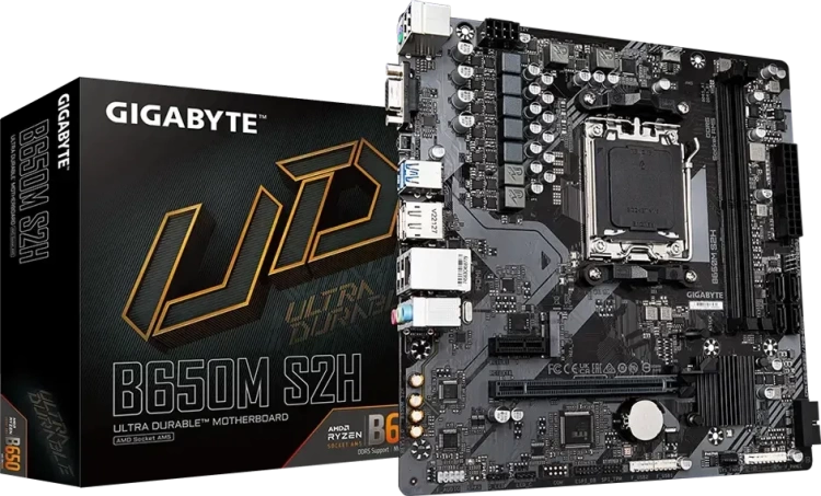 Материнская плата Gigabyte B650M S2H купить! 