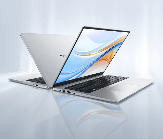 Ноутбук HONOR MagicBook X14 Plus 2024 (Ryzen 7 8845HS/14"/2.8K (2880x1800)/16 Гб/1Tb SSD/Radeon 780M/Win 11 Pro) Silver - фото