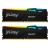 Оперативная память DDR5 32 ГБ 6000 МГц Kingston FURY Beast Black RGB (KF560C40BBAK2-32) Модулей 2 шт. купить! 