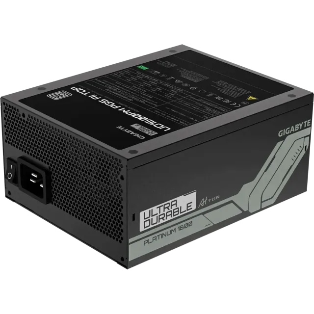 Блок питания Gigabyte 1600W UD1600PM PG5 AI TOP (GP-UD1600PM PG5) 16 Pin (PCIe 5.0 Connector Cable Details) купить! 
