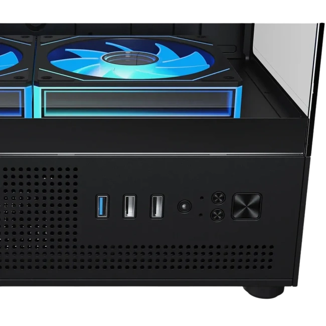 Компьютерный корпус XASTRA Q300M 3ARGB-C6 TG Black (Q300M-3FM12A-C6) купить! 