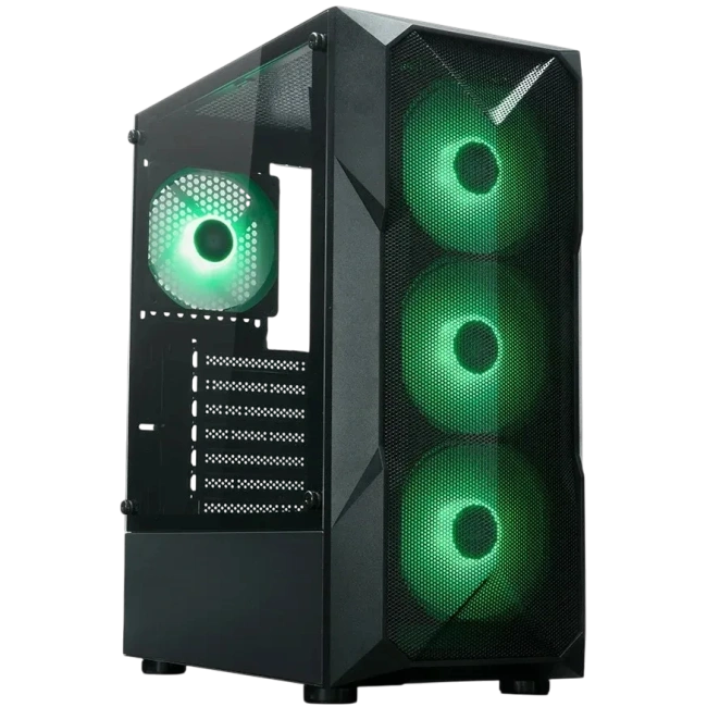 Компьютерный корпус XASTRA A304 4ARGB-C6 TG Black (A304-4FC12A-C6) купить! 