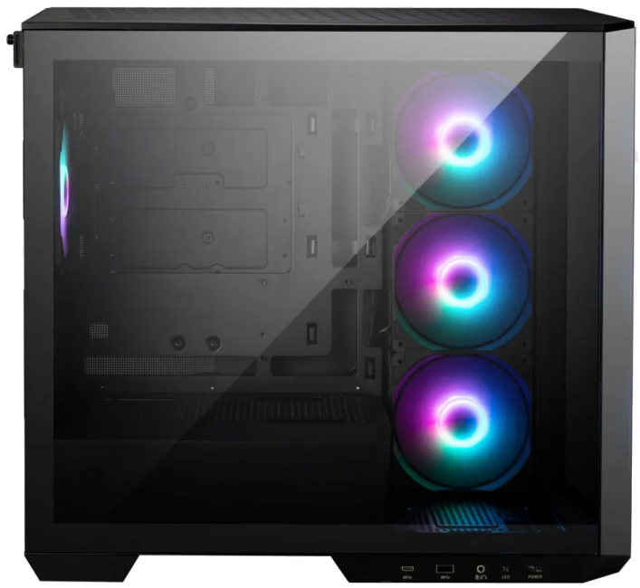 Компьютерный корпус MSI MAG Pano M100R PZ TG ARGB Black (306-7G24R25-HH9) купить! 