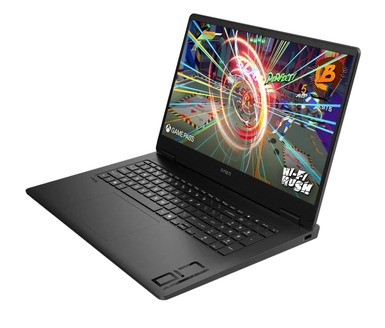 Ноутбук HP OMEN 17 A89YCAV (AMD Ryzen AI 9 365/17.3" FHD/16Gb/2TB SSD/NVIDIA GeForce RTX 5070/Windows 11 Home) Black - фото