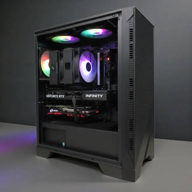 Игровой компьютер 992608 (Core i5-12400F 2.5 ГГц/Intel B760/32 ГБ DDR5 6 ГГц/1024 ГБ SSD/RTX 5060 Ti 16 ГБ/Wi-Fi/650W/MSI MAG FORGE 120A AirFlow) - купить по выгодной цене!