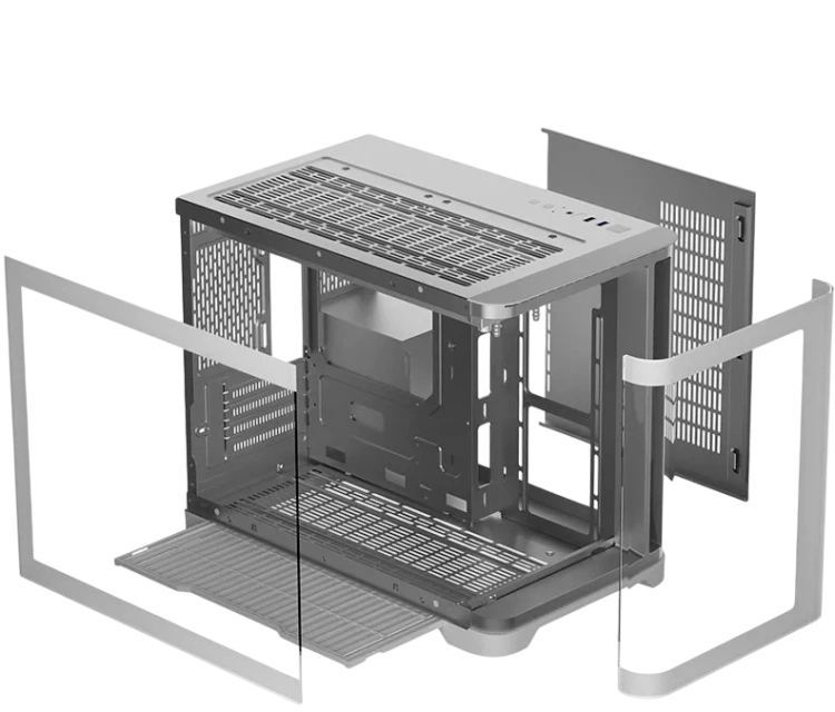 Компьютерный корпус 1STPLAYER UVIEW UV6 White (UV6-WH) купить! 