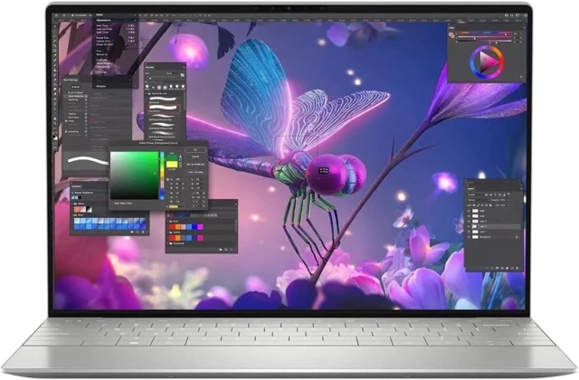 Ноутбук Dell XPS 13 Plus 9320 (Core i7-1260P/13.4"/3456x2160/Touch/16GB/512GB SSD/Iris Xe Graphics/Wi-Fi/BT/Win 11 Home) Platinum - фото