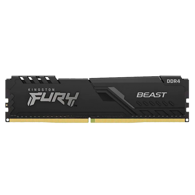 Оперативная память DDR4 16 ГБ 3200 МГц Kingston FURY Beast Black (KF432C16BB/16) модулей 1 шт. купить! 