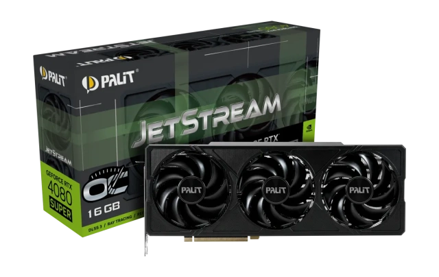 Видеокарта Palit GeForce RTX 4080 SUPER JetStream OC (NED408SS19T2-1032J) купить! 