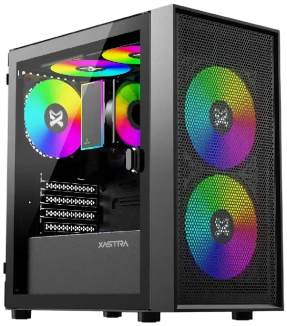 Компьютерный корпус XASTRA A305M 3ARGB Black (A305M-2FC14A-1FC12A-D) купить! 