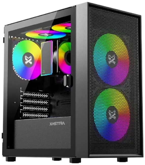 Компьютерный корпус XASTRA A305M 3ARGB Black (A305M-2FC14A-1FC12A-D) купить! 