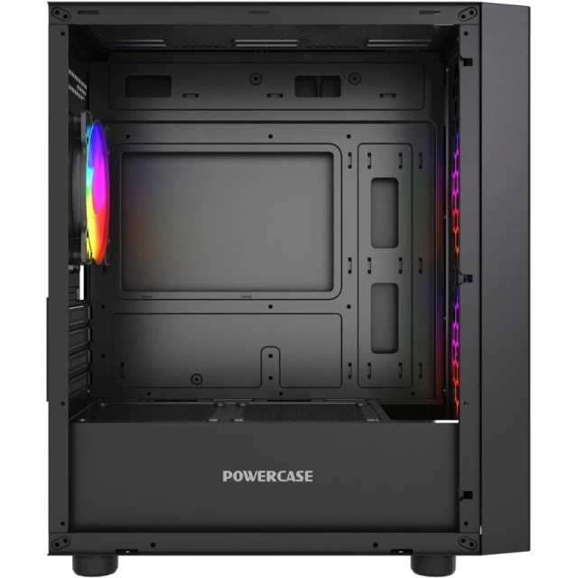 Компьютерный корпус Powercase Mistral Micro EM20 TG FRGB Black (CMMEM20B-L3) купить! 