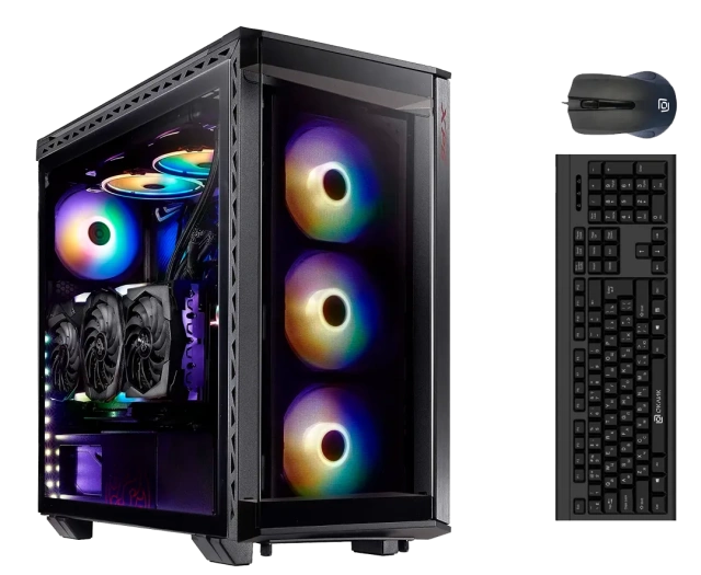 Игровой компьютер 681083 (Core i5-13500 2.5 ГГц/B760/16 ГБ DDR5 5.6 ГГц/512 ГБ SSD/GeForce RTX 4070 12 ГБ/Wi-Fi/Блок 750W/Корпус A-Data XPG BATTLECRUISER/Win 10 Pro Trial) - купить по выгодной цене!