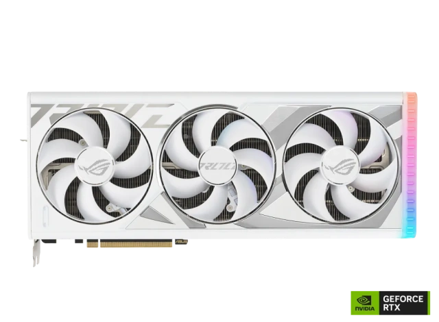 Видеокарта ASUS GeForce RTX 4080 ROG STRIX GAMING OC White 16GB (ROG-STRIX-RTX4080-O16G-WHITE), Retail купить! 