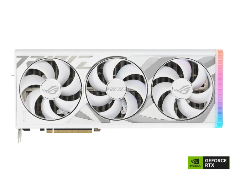 Видеокарта ASUS GeForce RTX 4080 ROG STRIX GAMING OC White 16GB (ROG-STRIX-RTX4080-O16G-WHITE), Retail купить! 