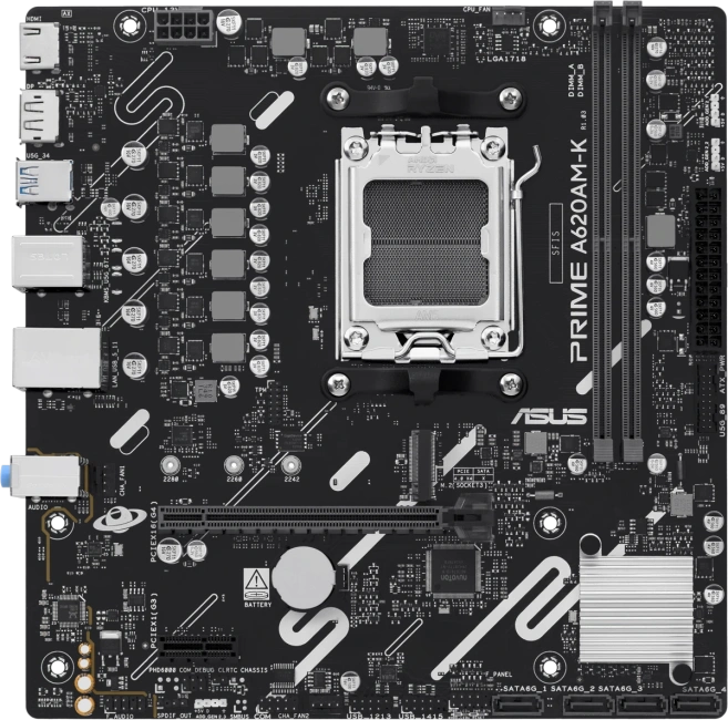 Материнская плата ASUS PRIME A620AM-K (90MB1GX0-M0EAY0) купить! 