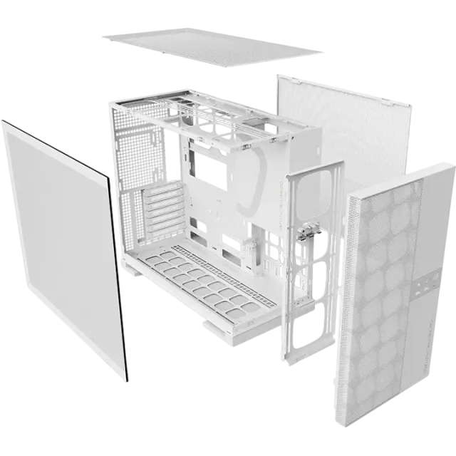 Компьютерный корпус Geometric Future Model 5 ARGB Vent White with fans (1AM5VTWT01100) купить! 