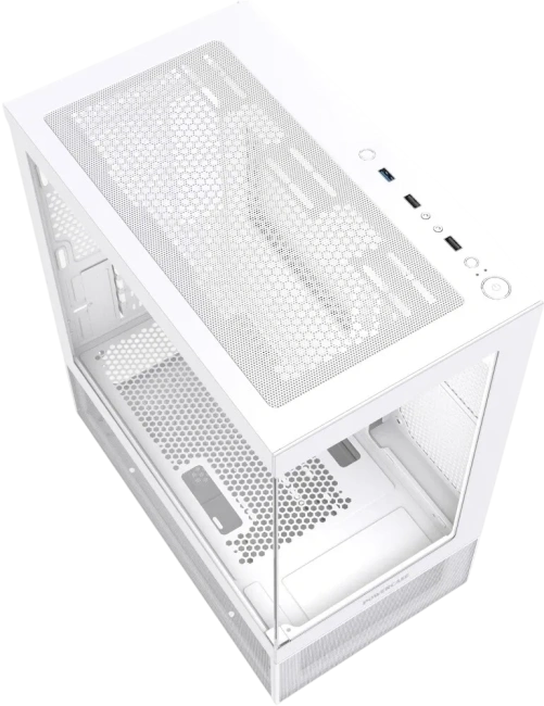 Компьютерный корпус Powercase Vision Micro M2 TG White (CVMWM2-L0) купить! 