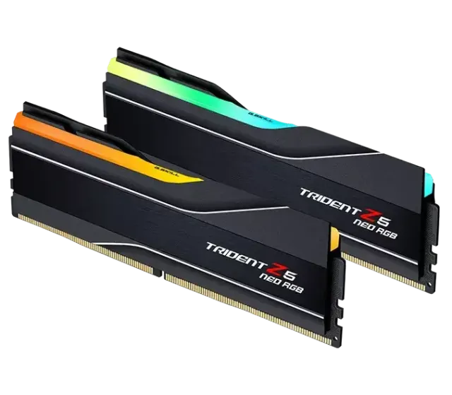 Оперативная память DDR5 64 Gb 6000 MHz G.Skill TRIDENT Z5 NEO RGB Black (F5-6000J3636F32GX2-TZ5NR) купить! 