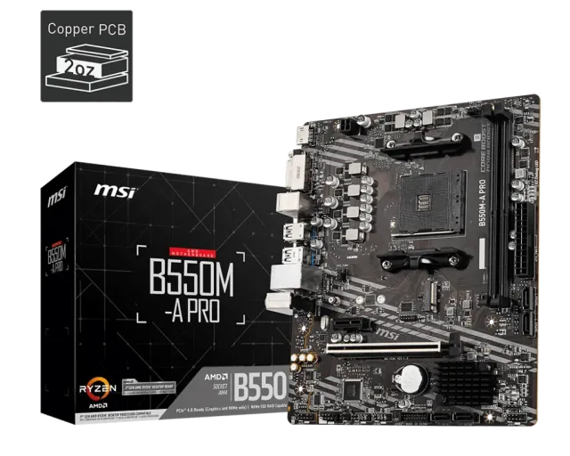 Материнская плата MSI B550M-A PRO купить! 