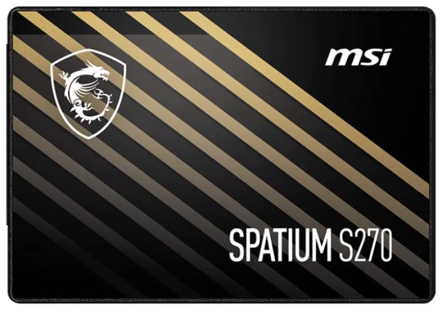 Твердотельный накопитель SSD 120 ГБ 2.5" SATA MSI SPATIUM S270 (S78-4406NP0-P83) купить! 