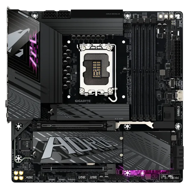 Материнская плата Gigabyte Z890 AORUS ELITE WIFI7 купить! 