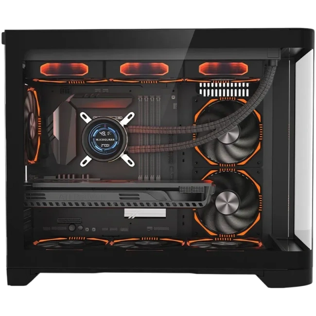 Компьютерный корпус 1STPLAYER UVIEW UV6 Black (UV6-BK) купить! 