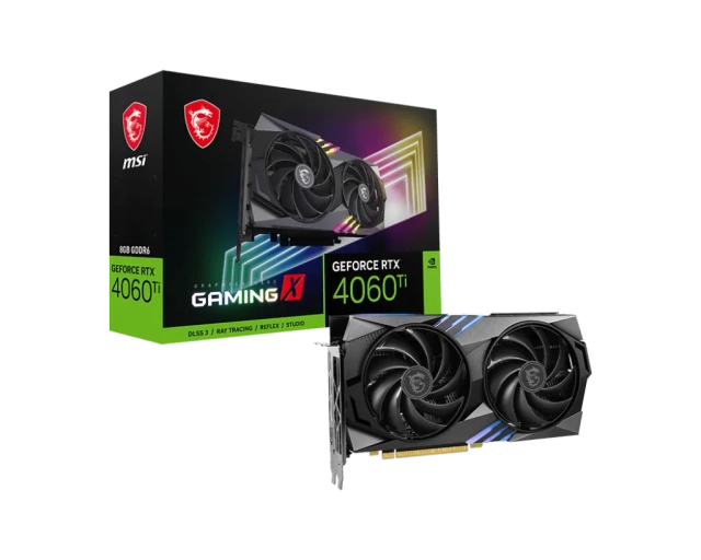 Видеокарта MSI GeForce RTX 4060 Ti GAMING X (RTX 4060 Ti GAMING X 8G), Retail купить! 