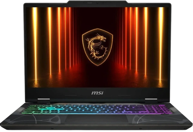 Ноутбук MSI Cyborg 15 B2RWFKG-024XRU (Intel Core 7 240H/15.6" 1920х1080/16Gb/2Tb SSD/NVIDIA GeForce RTX 5060 8Gb/Win11Pro) черный - фото