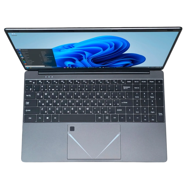 Ноутбук для работы и учебы HY159 (Intel N95/16"/1920x1200/16Gb/512GB SSD/Win 11 Pro) Серый - фото