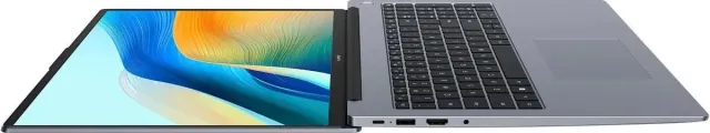 Ноутбук Huawei MateBook D 16 MCLF (Intel Core i5-12450H 1.5GHz/16.1"/1920x1200/16GB/2048GB SSD/Windows 10 Pro) Space Gray - фото