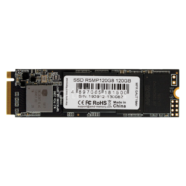 Твердотельный накопитель SSD 120 ГБ M.2 NVMe AMD (R5MP120G8) купить! 