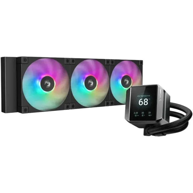 Система водяного охлаждения Deepcool MYSTIQUE 360 ARGB Anti-Leak edition PWM купить! 