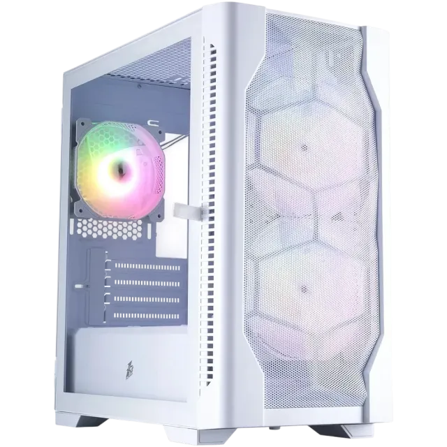 Компьютерный корпус 1STPLAYER DK D4-M ARGB White (D4-M-WH-2F7-14-W-1F7-W) купить! 