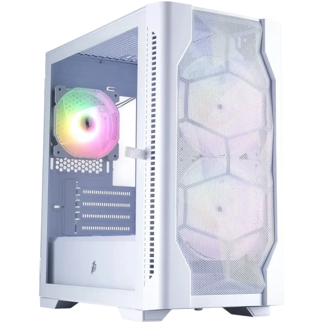 Компьютерный корпус 1STPLAYER DK D4-M ARGB White (D4-M-WH-2F7-14-W-1F7-W) купить! 