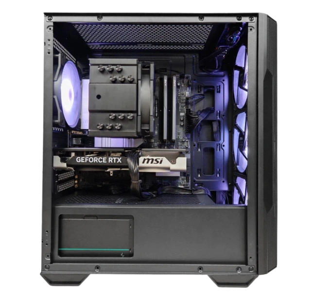 Игровой компьютер 990457 (Ryzen 5 3600 3,6 ГГц/AMD B550/16 ГБ 3,6 ГГц/1024 ГБ SSD/RTX 2060 6 ГБ/Wi-Fi/650W/MSI MAG FORGE M100R ARGB) - купить по выгодной цене!