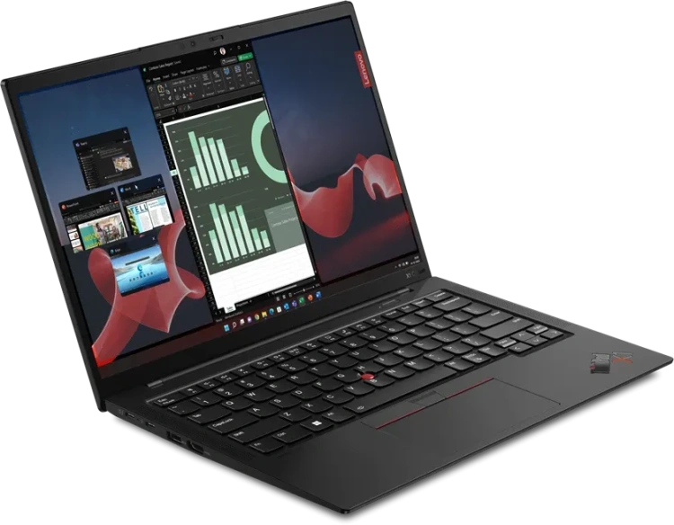 Ноутбук Lenovo ThinkPad X1 Carbon Gen 11 (Core i5-1345U/14"/1920x1200/Touch/16Gb/512Gb SSD/Iris Xe Graphics/Win 11 Pro) - фото