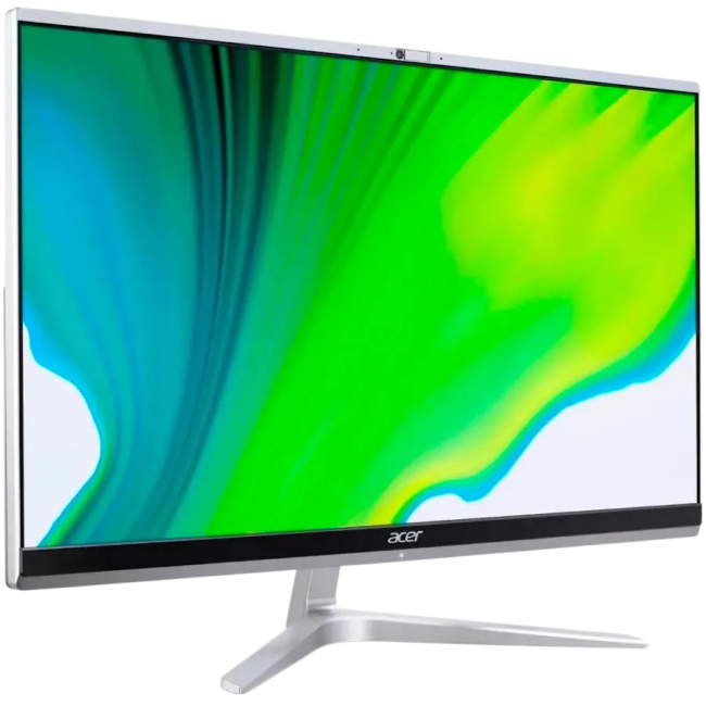 Моноблок 23.8" Acer Aspire C24-1650 (Intel Core i5-1135G7 2.4Ghz/23.8"/1920x1080/8Gb/256Gb SSD/Intel Iris Xe Graphics/Endless OS) DQ.BFSER.003, Серебристый