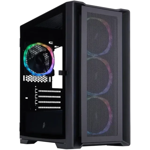Компьютерный корпус 1STPLAYER TRILOBITE T4 MESH ARGB Black (T4-BK-4FS7) купить! 