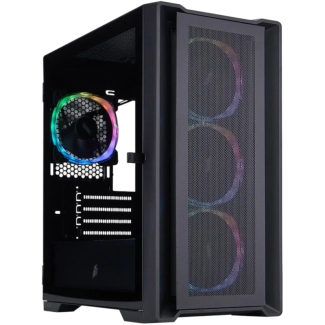 Компьютерный корпус 1STPLAYER TRILOBITE T4 MESH ARGB Black (T4-BK-4FS7) купить! 