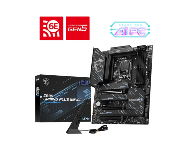 Материнская плата MSI Z890 GAMING PLUS WIFI6E купить! 