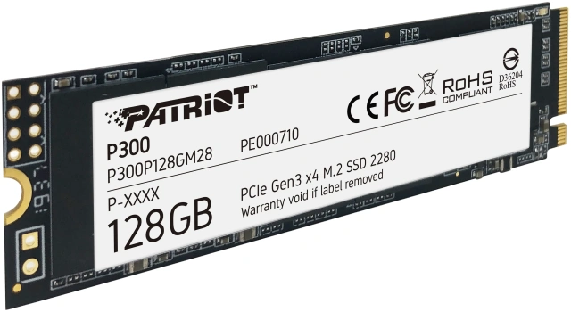 Накопитель SSD 128 ГБ M.2 NVMe Patriot (P300P128GM28) купить! 