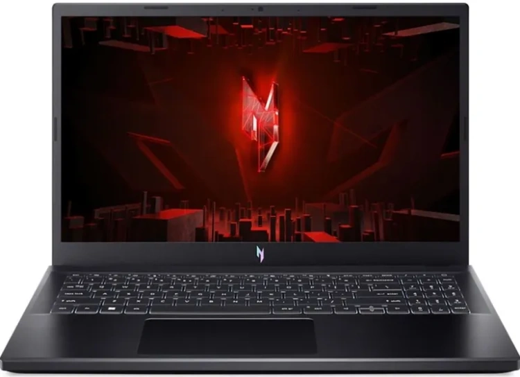 Ноутбук Acer Nitro V 15 ANV15-41-R6KT (AMD Ryzen 5 7535HS/15.6" FHD/16Gb/512Gb SSD/NVIDIA GeForce RTX 3050 6GB/Без ОС) Black - фото