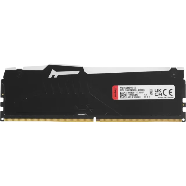 Оперативная память 32 Gb 6400 MHz Kingston FURY Beast RGB Black (KF564C32BBEAK2-32) купить! 