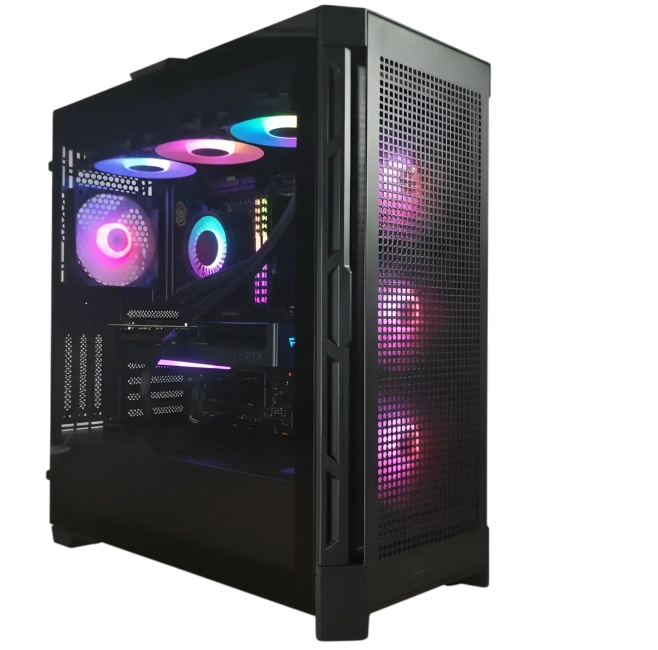 Игровой компьютер 989713 (Ryzen 7 9800X3D 4,7 ГГц/AMD B850/32 ГБ DDR5 6 ГГц/1024 ГБ SSD/RTX 4070 SUPER 12 ГБ/Wi-Fi/1000W/Cougar AIRFACE PRO RGB Black) - купить по выгодной цене!