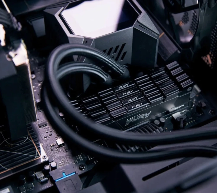 Оперативная память DDR4 16 Gb 3600 MHz Kingston FURY Renegade Black (KF436C16RB2K2/16) купить! 