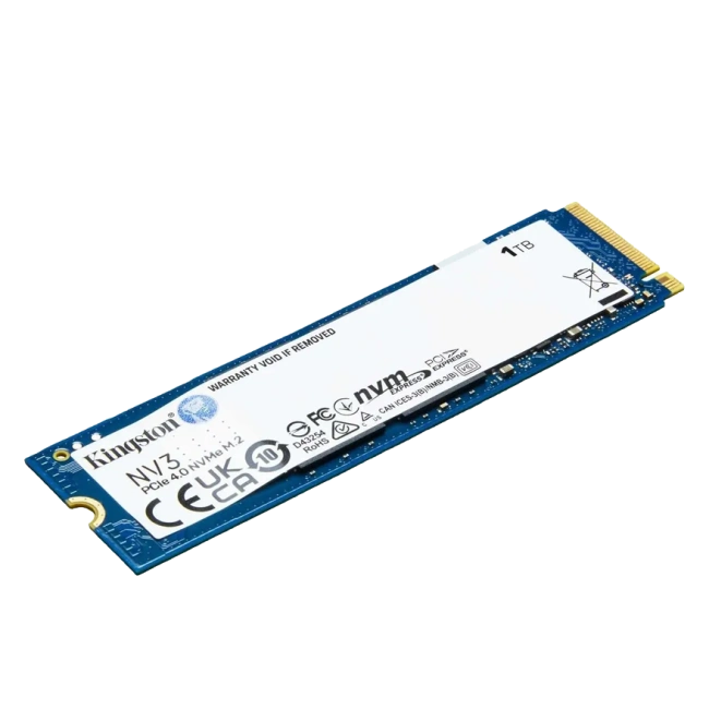 Твердотельный накопитель Kingston 1000 Gb NV3 Blue (SNV3S/1000G) купить! 