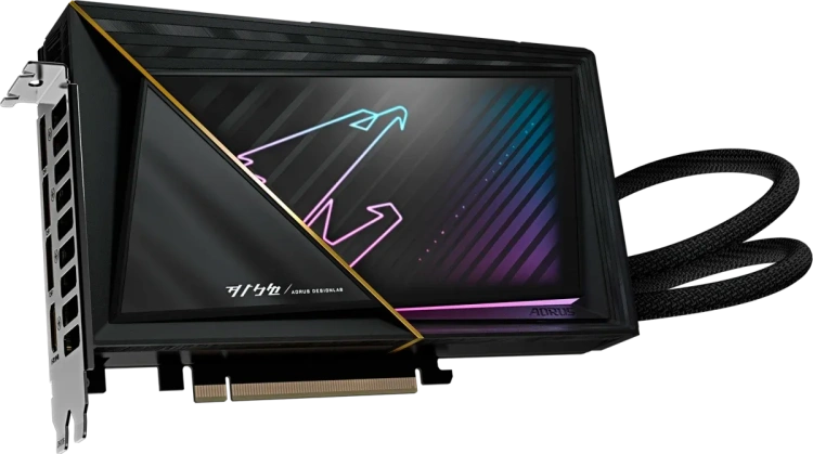 Видеокарта Gigabyte AORUS GeForce RTX 5080 XTREME WATERFORCE 16G (GV-N5080AORUSX W-16GD) купить! 