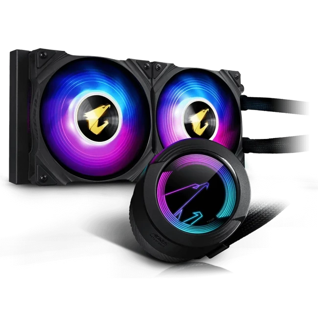 Система водяного охлаждения GIGABYTE AORUS WATERFORCE 240 GP-AORUS WATERFORCE 240 купить! 